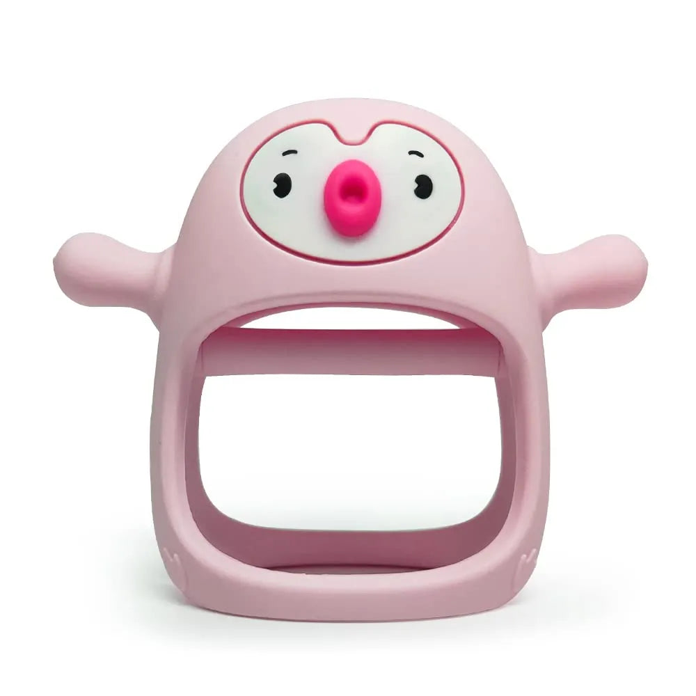 Silicone Teething Toys for Infants - Secure Hand Teether Pacifiers for Breastfeeding Babies, Ideal Teething Solution for Newborns