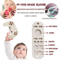 Silicone BPA-Free Baby Teething Toy in TV Remote Control Shape - Soothing Chew Relief for Infants and Toddlers