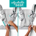Multifunctional 4-in-1 Baby Carrier: Stretchy Sling Wrap for Newborns to Toddlers, Convertible Kangaroo Bag
