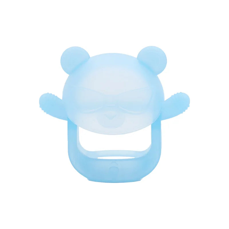 Silicone Teething Toys for Infants - Secure Hand Teether Pacifiers for Breastfeeding Babies, Ideal Teething Solution for Newborns