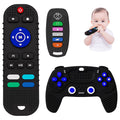 Silicone BPA-Free Baby Teething Toy in TV Remote Control Shape - Soothing Chew Relief for Infants and Toddlers