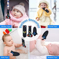 Silicone Baby Teether Toy - Remote Control Design for Teething Relief and Sensory Development (3-24 Months)
