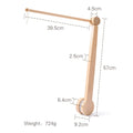 Wooden Baby Rattle Mobile with Crochet Bed Bell for Infants 0-12 Months - Crib Gift and Toy Holder