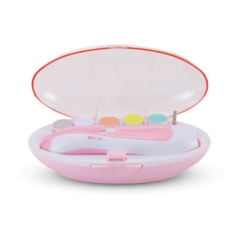 Electric Nail Trimmer for Infants - Multifunctional Baby Nail Care and Manicure Set