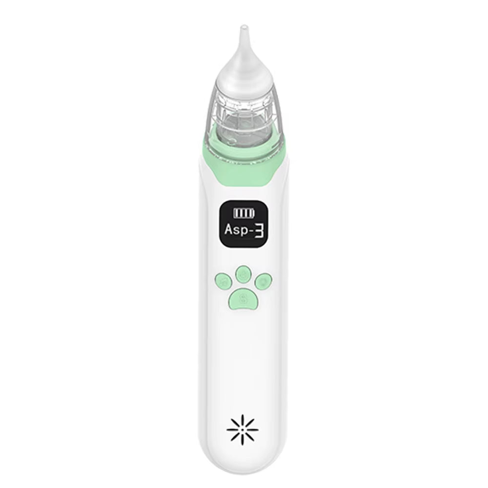 Electric Nasal Aspirator for Infants and Children - USB Rechargeable Nasal Care Device for Efficient Mucus Removal