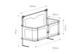 Toddly Nightnest Adjustable Bedside Bed Rail for Babies
