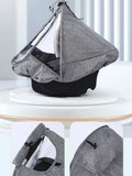Portable Rain Cover for Baby Carriage and Stroller - Wind and Cold Resistant, Dust Protection for Newborn Car Seats
