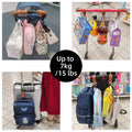 PU Leather Baby Stroller Hook - 360 Degree Rotatable Cart Organizer Accessory (Set of 1 or 2)