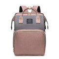 Ultimate Folding Mommy Bag: Portable Crib Bed & Stylish Diaper Backpack for Active Moms