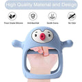Silicone Teething Toys for Infants - Secure Hand Teether Pacifiers for Breastfeeding Babies, Ideal Teething Solution for Newborns