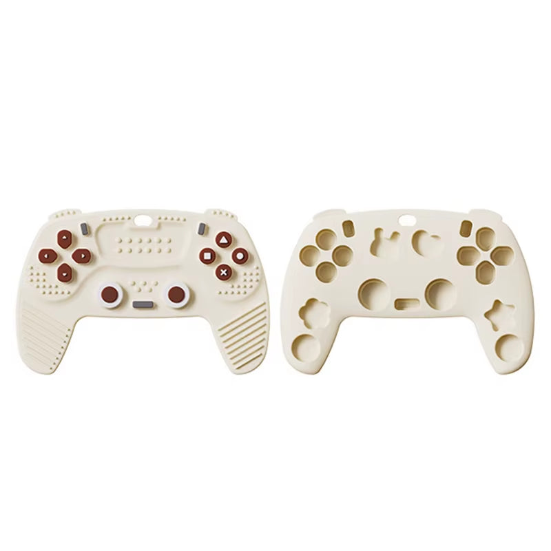 Silicone BPA-Free Baby Teething Toy in TV Remote Control Shape - Soothing Chew Relief for Infants and Toddlers