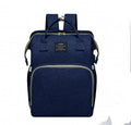 Ultimate Folding Mommy Bag: Portable Crib Bed & Stylish Diaper Backpack for Active Moms