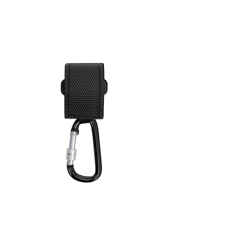 PU Leather Baby Stroller Hook - 360 Degree Rotatable Cart Organizer Accessory (Set of 1 or 2)