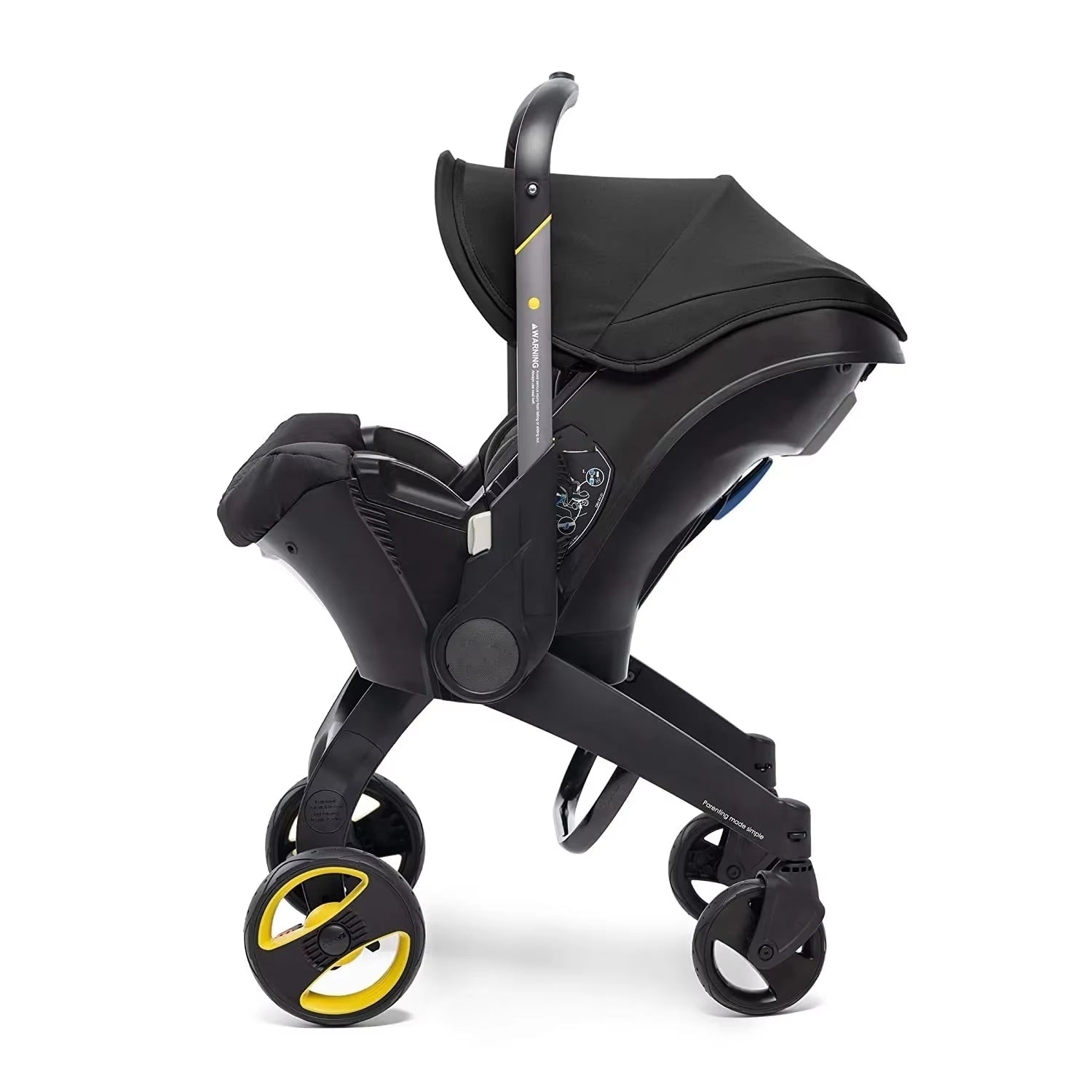 3-in-1 Baby Stroller with Car Seat - Foldable Pram for Newborns