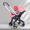 3-in-1 Baby Stroller with Car Seat - Foldable Pram for Newborns