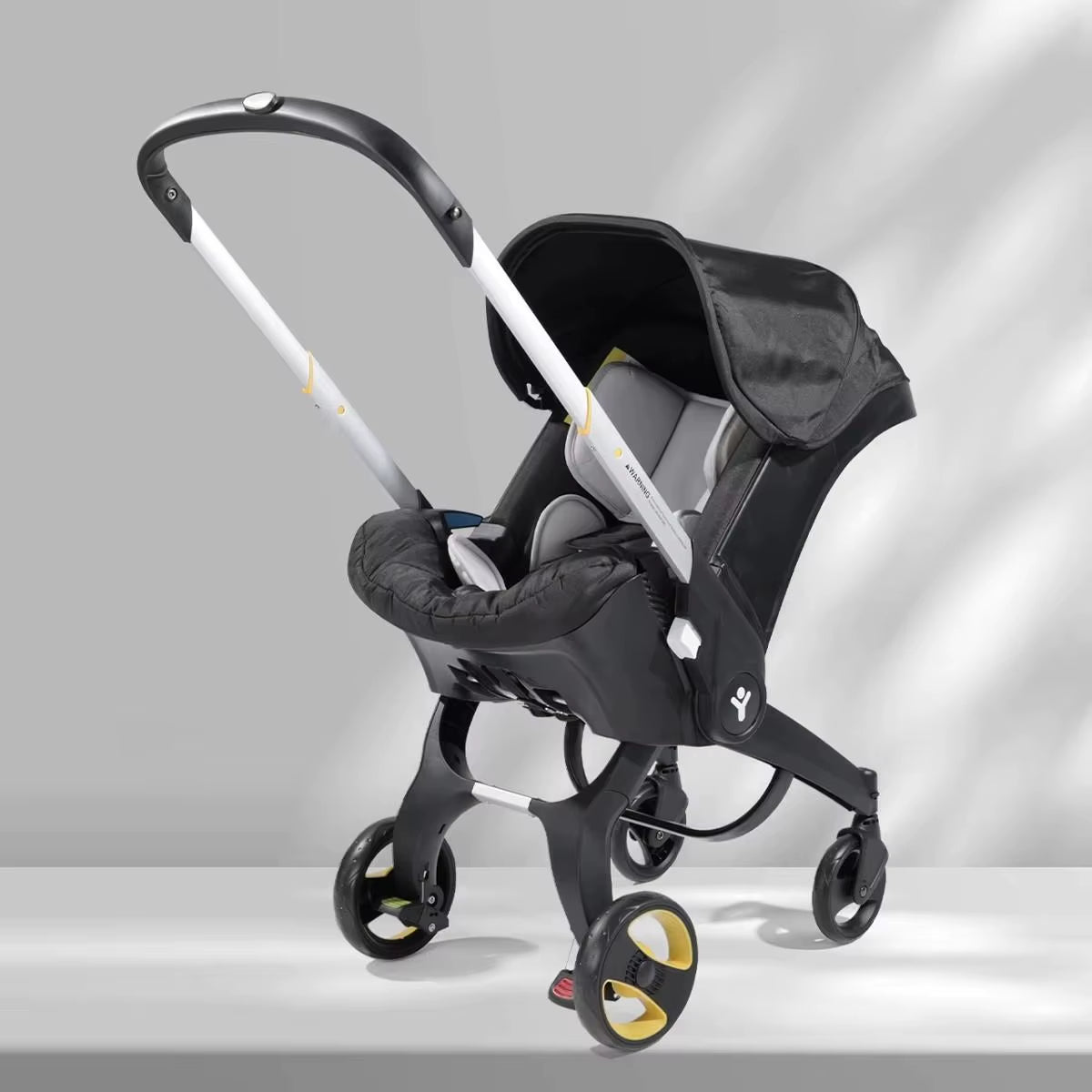3-in-1 Baby Stroller with Car Seat - Foldable Pram for Newborns