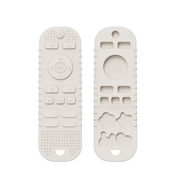 Silicone BPA-Free Baby Teething Toy in TV Remote Control Shape - Soothing Chew Relief for Infants and Toddlers