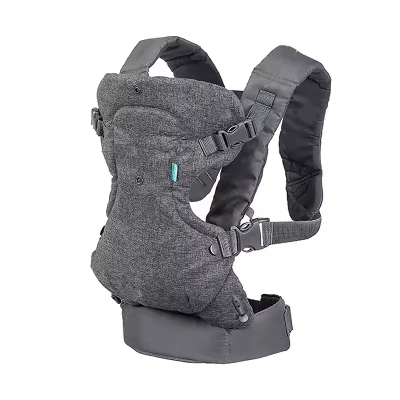 Multifunctional 4-in-1 Baby Carrier: Stretchy Sling Wrap for Newborns to Toddlers, Convertible Kangaroo Bag