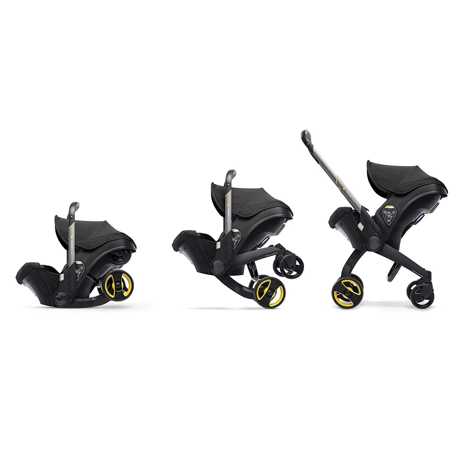 3-in-1 Baby Stroller with Car Seat - Foldable Pram for Newborns
